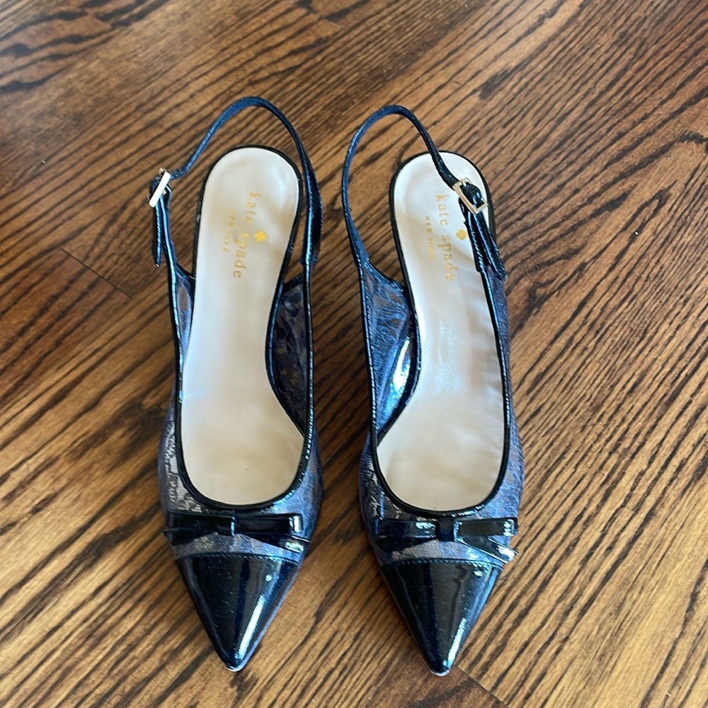 Kate Spade Pointed Toe Sling Back - image 1